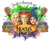 DTF Screen Print Image - Just a Bunch of Hocus Pocus 3